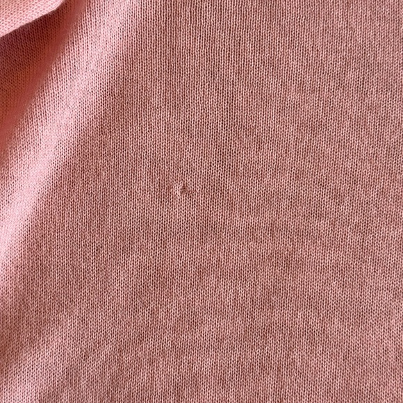 Madewell | Petal Pink Southstar Merino Wool Blend Lightweight Scoop Neck Sweater - Picture 8 of 8